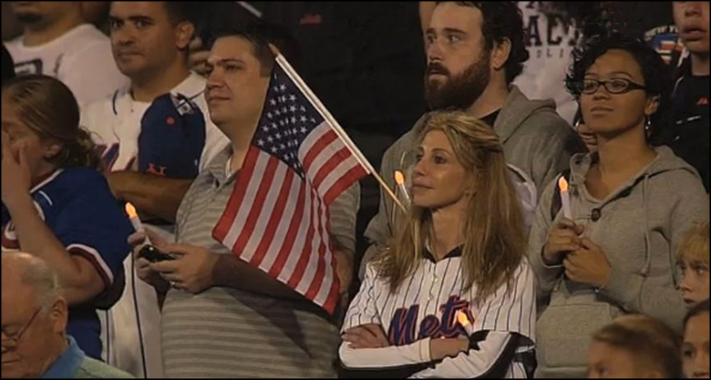 Battery Operated Vigil Candles at New York Mets